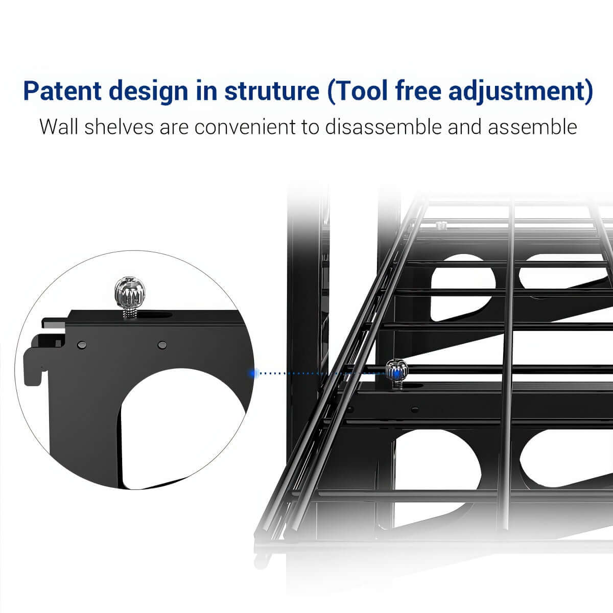 Adjustable 3-Tier Wall Shelving | Serious Garages