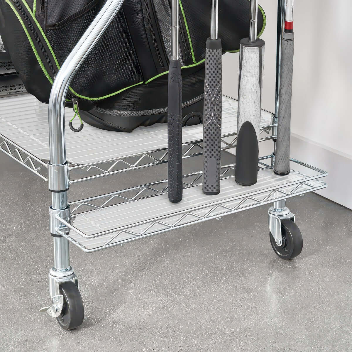 Golf Bag Garage Shelving Rack | SafeRacks Deluxe | Serious Garages