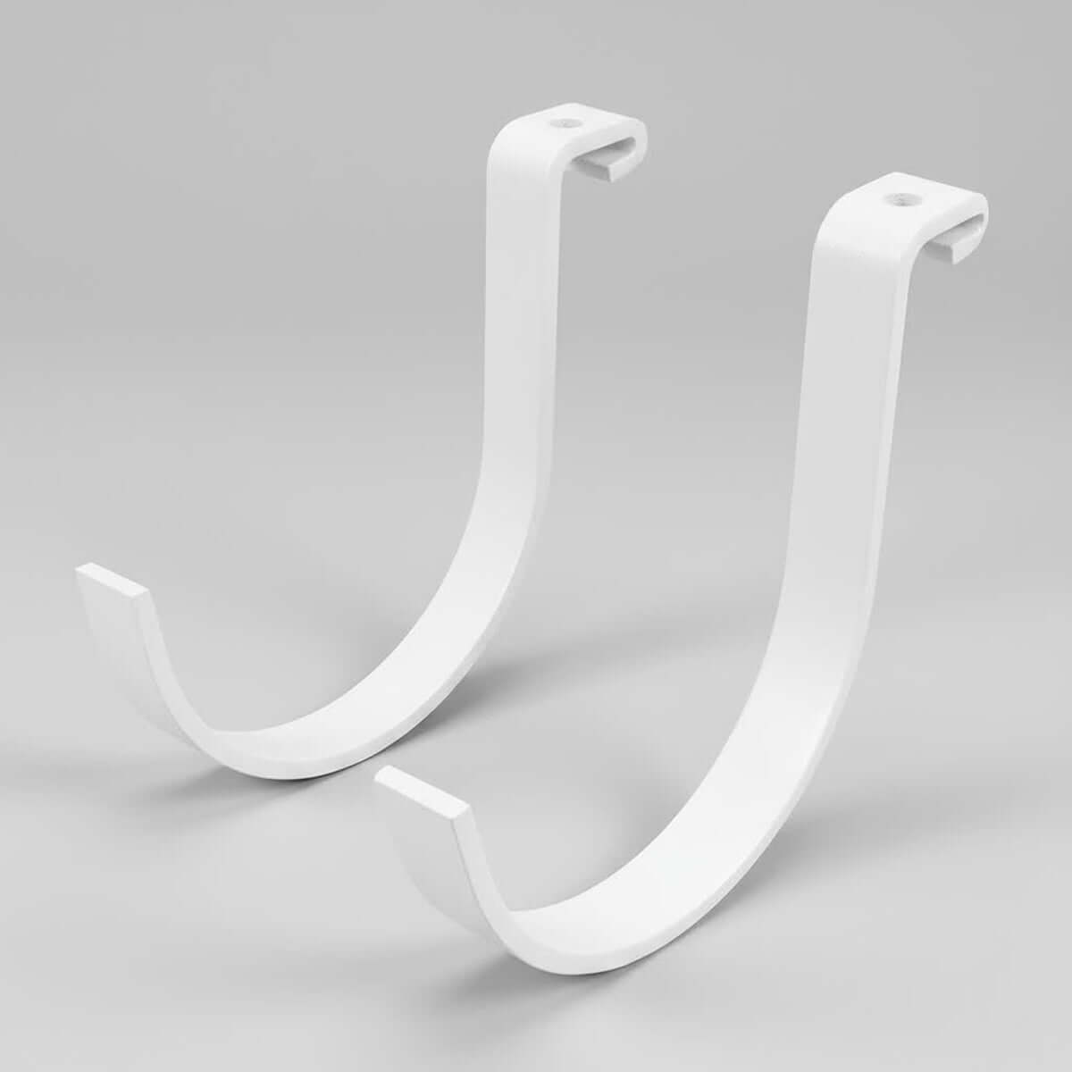 SafeRacks Rail Hooks | Garage Ceiling Storage Racks - 2pc | Serious Garages