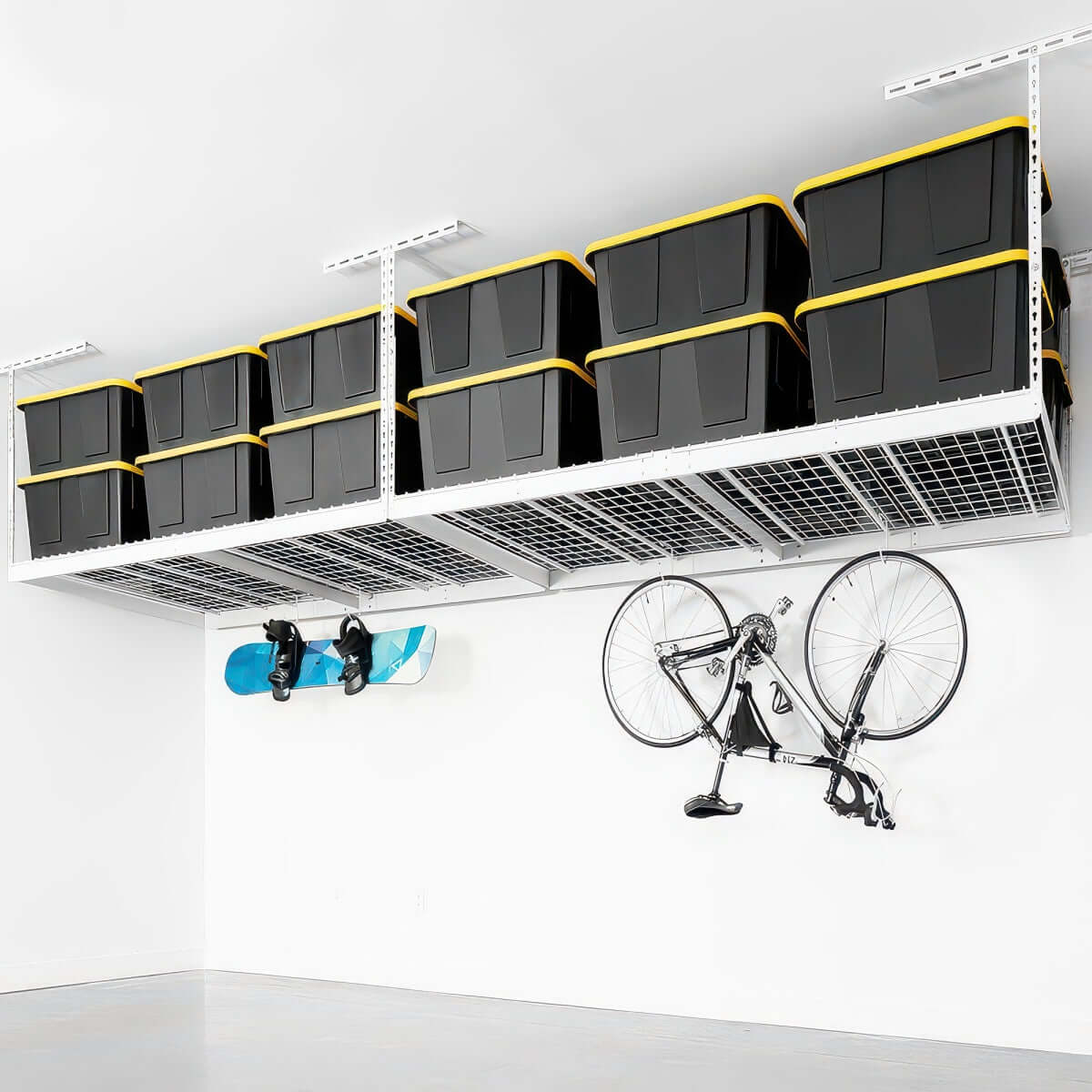 Garage Ceiling Storage Racks | SafeRacks Slimline Hooks-2pc | Serious Garages