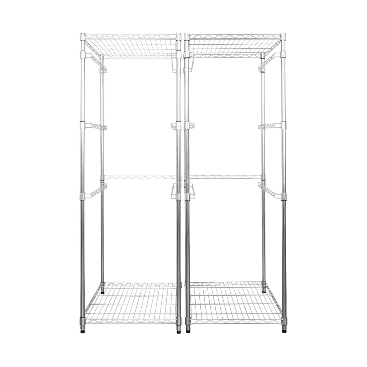 SafeRacks Garage Shelving for Storage Bins - 2 Pack