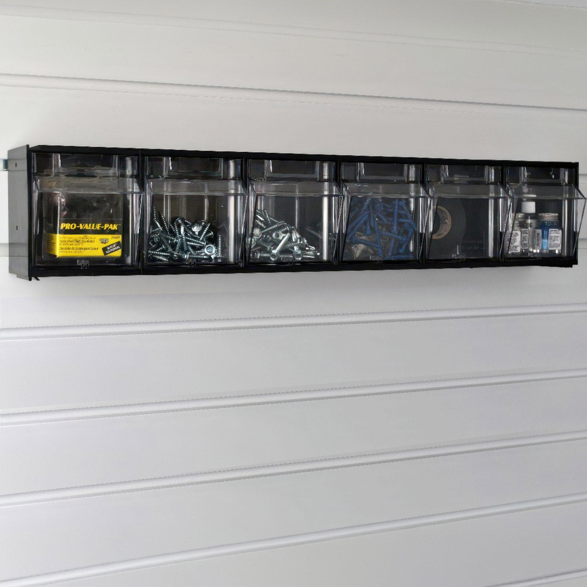 Tip Out Bins – 6 Bin | Serious Garages