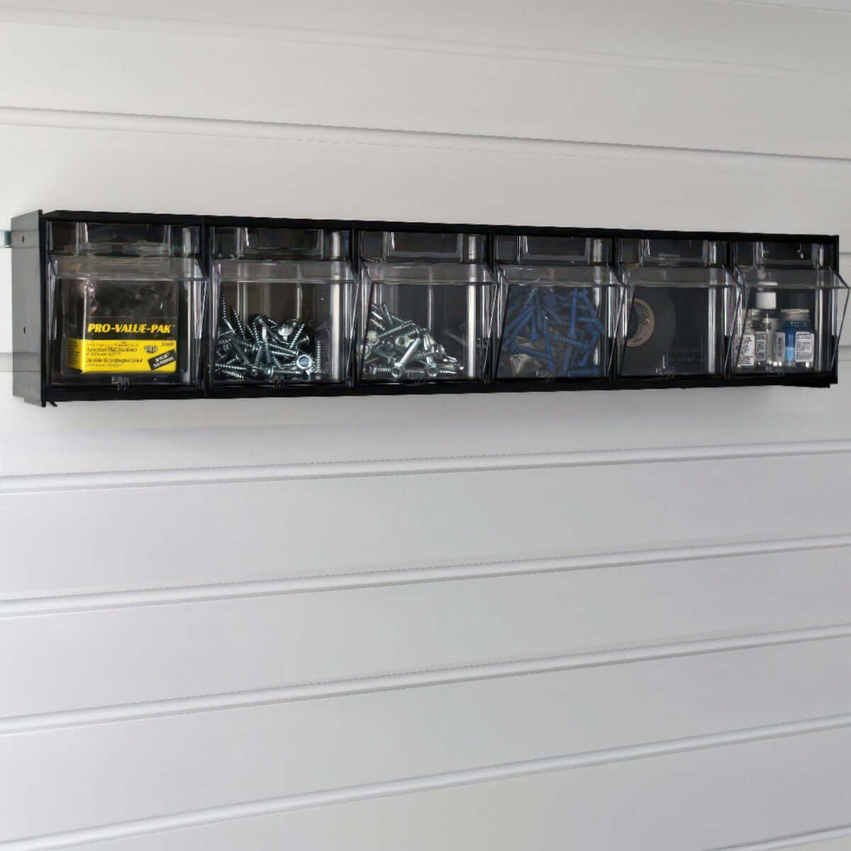 Tip Out Bins – 6 Bin | Serious Garages