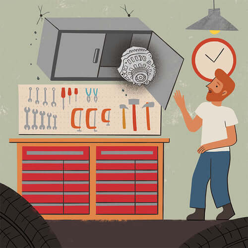 Hanging Heavy Garage Cabinets | Serious Garages