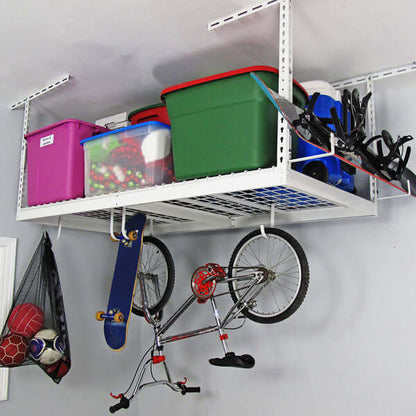 Garage Ceiling Storage Racks | 3x6 SafeRacks Overhead | Serious Garages