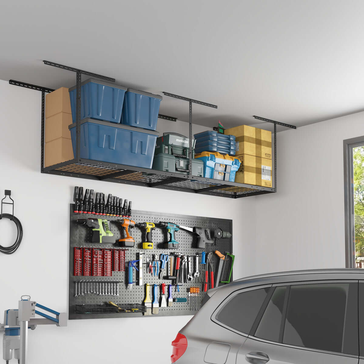 Classic Series Overhead Garage Storage Rack | Serious Garages