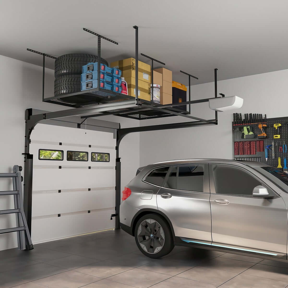 Classic Series Overhead Garage Storage Rack | Serious Garages
