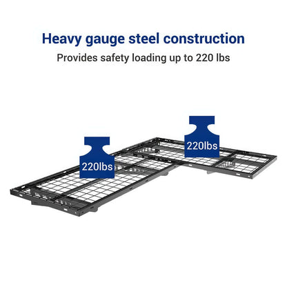 Corner 2-Pack 2' x 4' Wall Shelving | Serious Garages