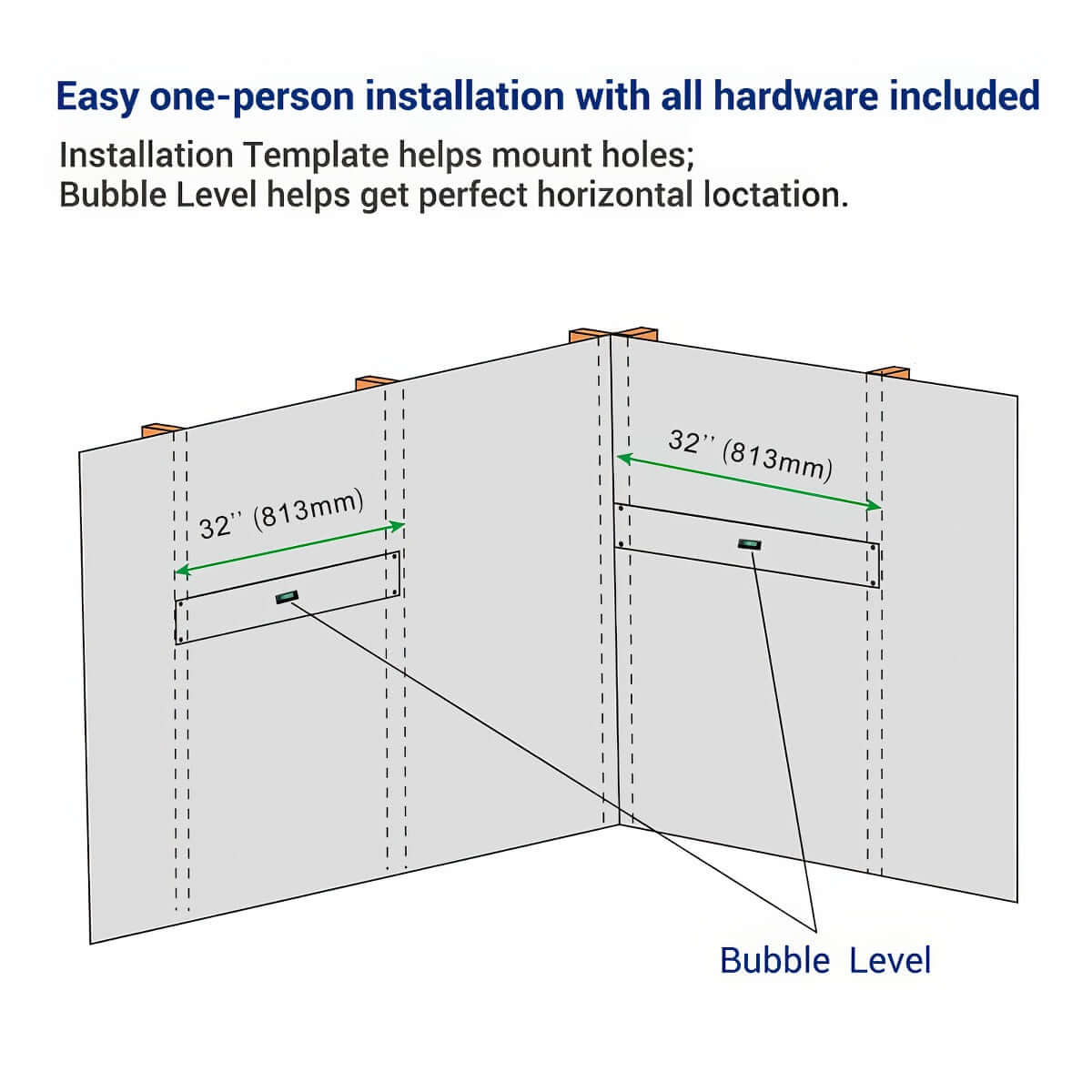 Corner 2-Pack 2' x 4' Wall Shelving | Serious Garages