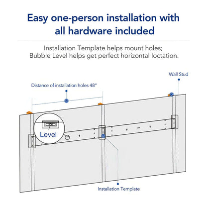 General 2-Pack 2' x 4' Wall Shelving | Serious Garages
