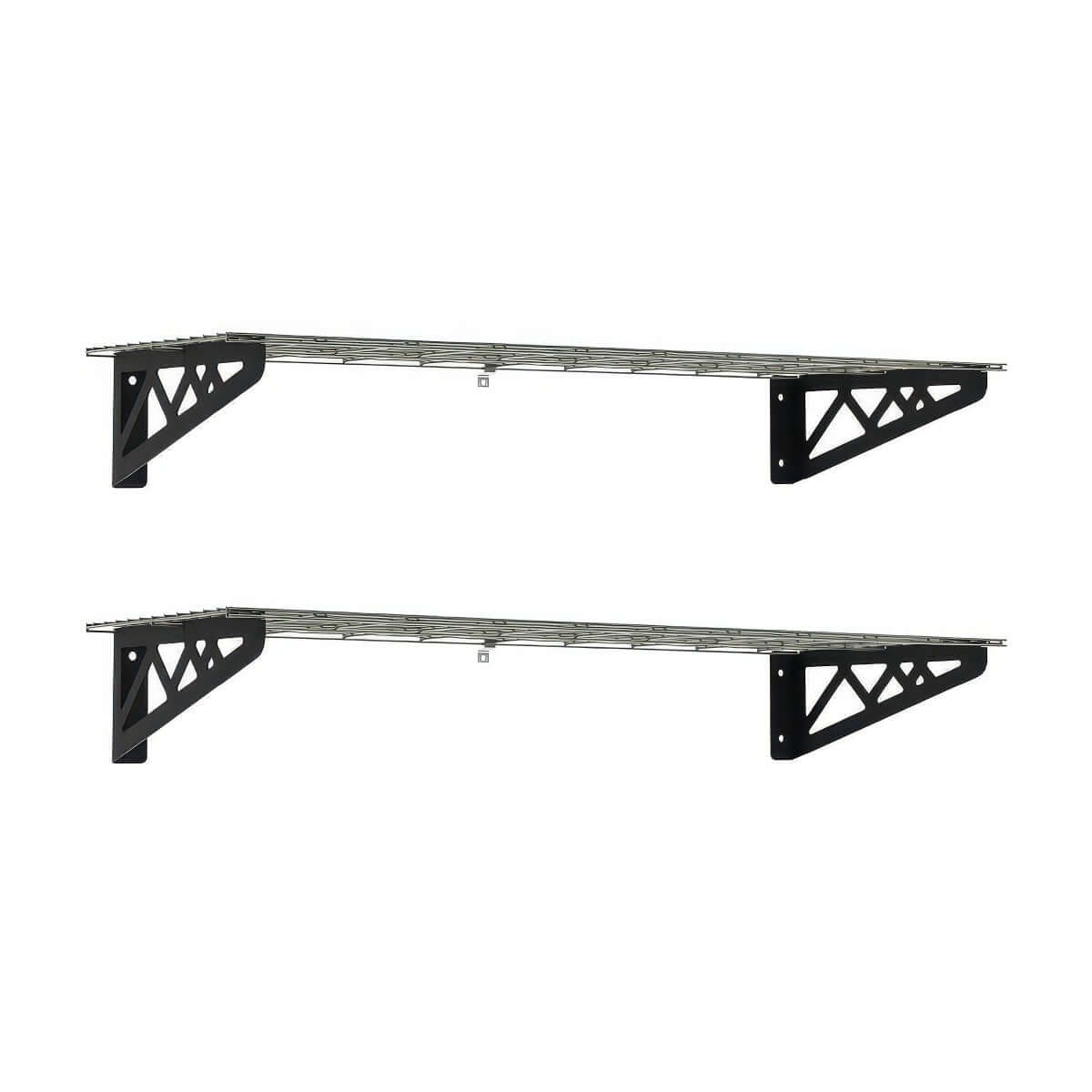 SafeRacks Wall Garage Shelving | 12" x 36" Two Pack | Serious Garages