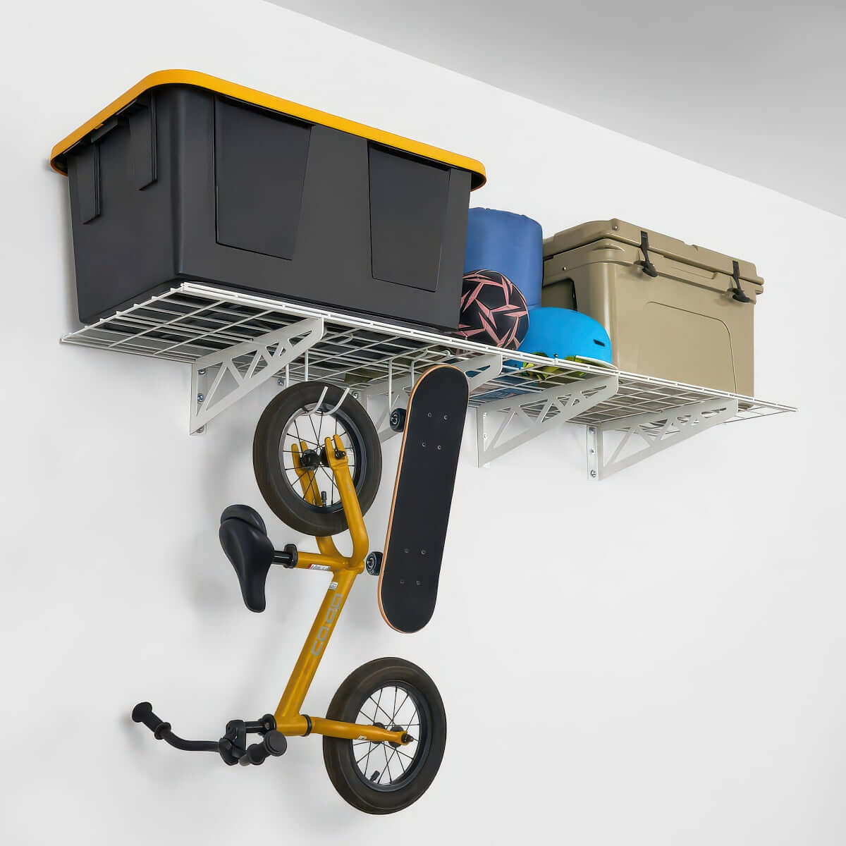 SafeRacks Wall Garage Shelving - 18x36 Two Pack | Serious Garages