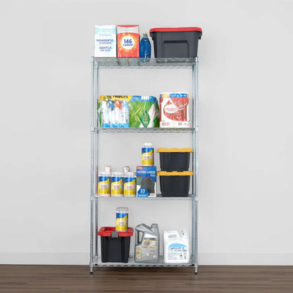 SafeRacks 4-Tier Heavy Duty Garage Shelving 18x36x72 | Serious Garages