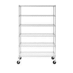 SafeRacks 6-Tier Wire Garage Shelving | Heavy Duty