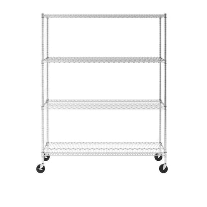18" x 60" Heavy-Duty Garage Shelving by SafeRacks | Serious Garages