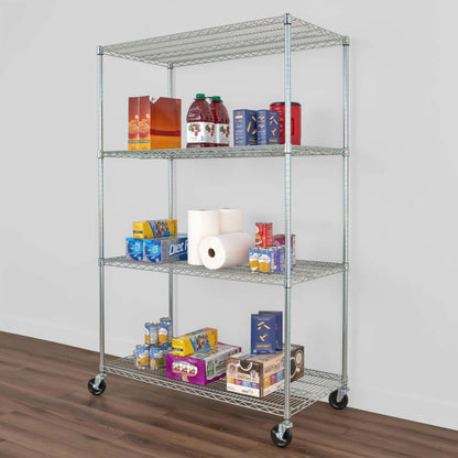 SafeRacks 4-Tier Heavy Duty Garage Shelving - 72" Tall | Serious Garages