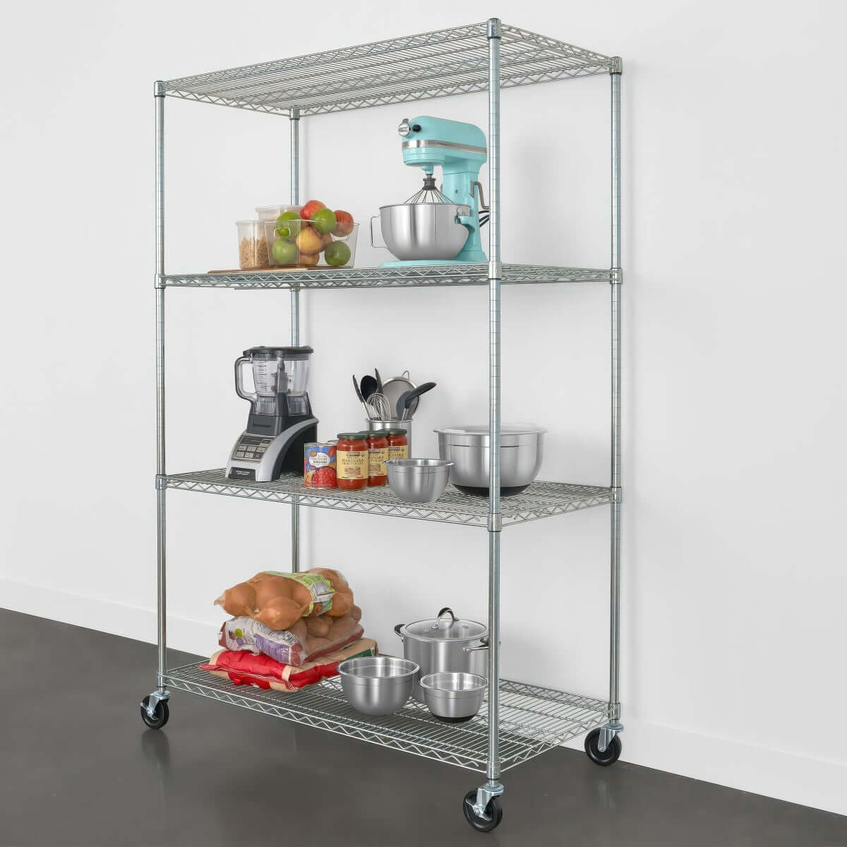 SafeRacks 4-Tier Heavy Duty Garage Shelving - 72" Tall | Serious Garages