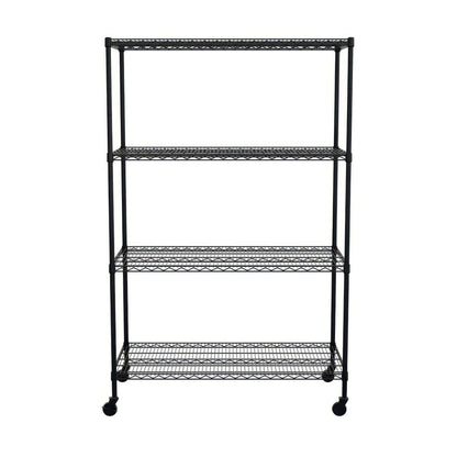 SafeRacks 4-Tier Heavy Duty Garage Shelving - 72" Tall | Serious Garages