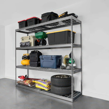 SafeRacks Heavy-Duty Garage Shelving | 7ft Tall Storage | Serious Garages