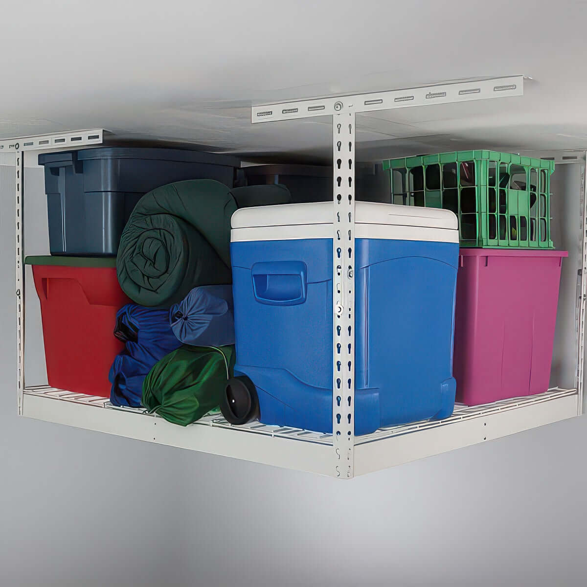 Garage Ceiling Storage Rack, 4'X4' | SafeRacks – Serious Garages