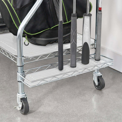 Golf Bag Garage Shelving Rack | SafeRacks Deluxe | Serious Garages