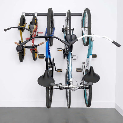 SafeRacks Bike Hooks | Family Garage Shelving 5-Pack | Serious Garages