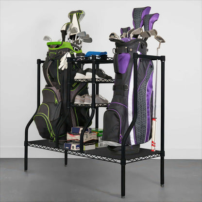 Golf Bag Garage Shelving Rack by SafeRacks | Serious Garages