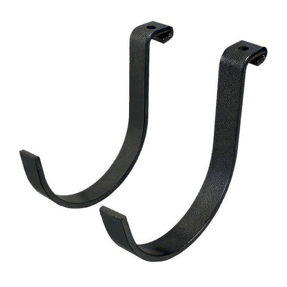 SafeRacks Rail Hooks | Garage Ceiling Storage Racks - 2pc | Serious Garages