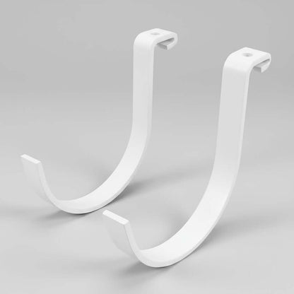 SafeRacks Rail Hooks | Garage Ceiling Storage Racks - 2pc | Serious Garages