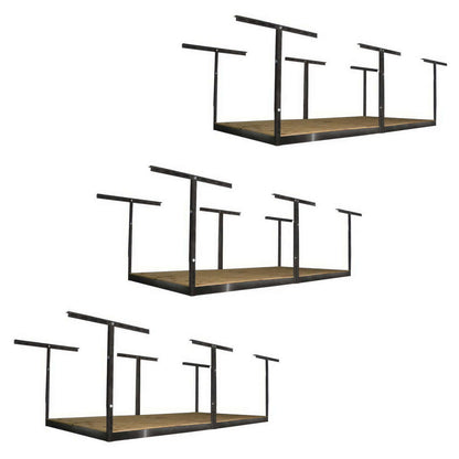 SafeRacks Garage Ceiling Storage Rack | Heavy Duty 4'x8' | Serious Garages