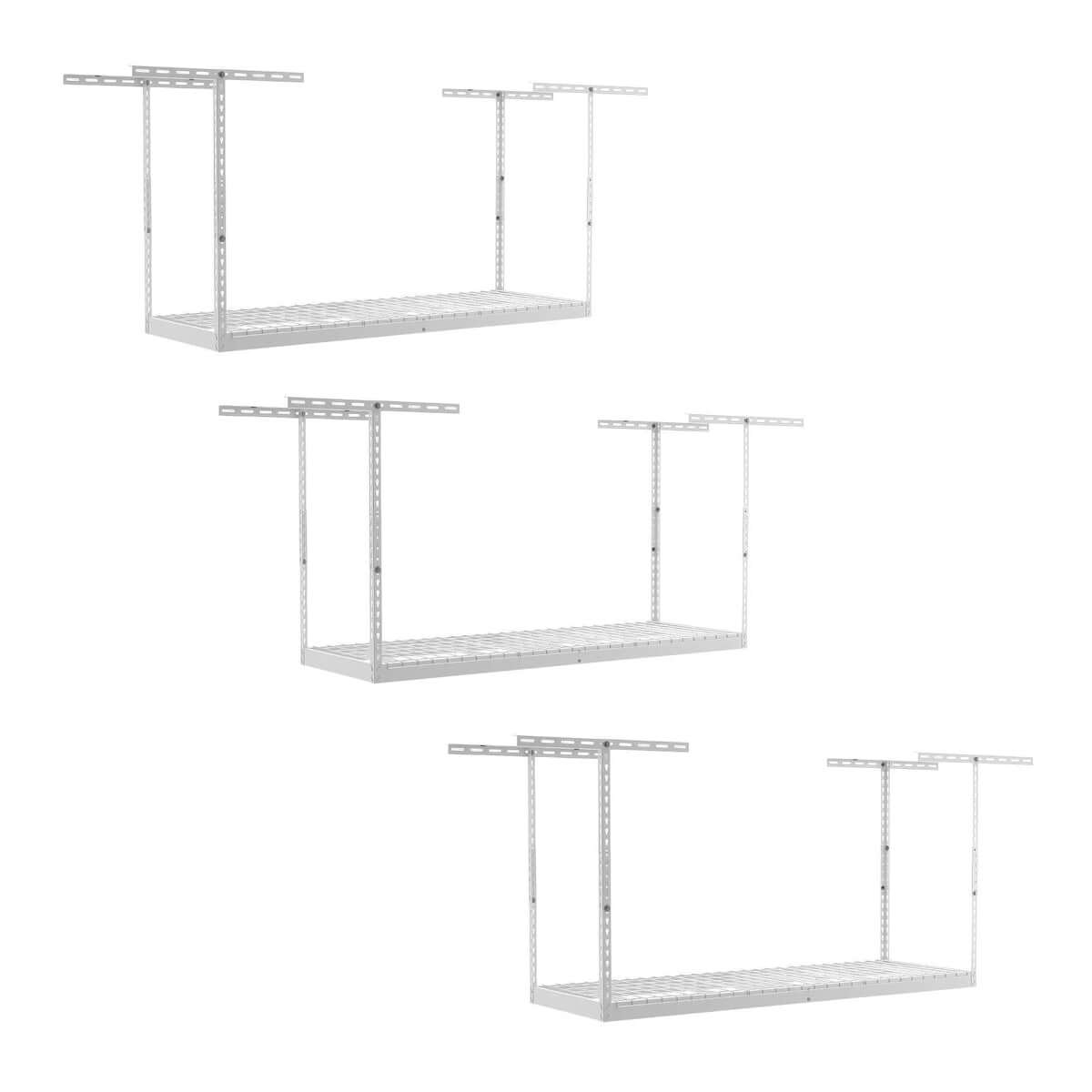 SafeRacks Garage Ceiling Storage Rack | 2x6 Overhead | Serious Garages