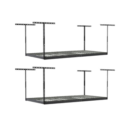 SafeRacks Garage Ceiling Storage Racks - 4x8 Two-Pack