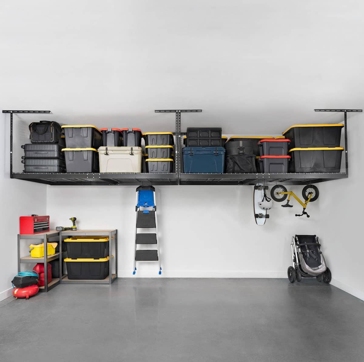 4 X8 Rack Garage Ceiling Storage Racks, 4'X8', 2 Pack | SafeRacks – Serious Garages