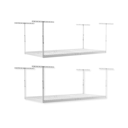 SafeRacks Garage Ceiling Storage Racks - 4x8 Two-Pack