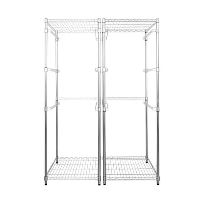 SafeRacks Garage Shelving for Storage Bins - 2 Pack