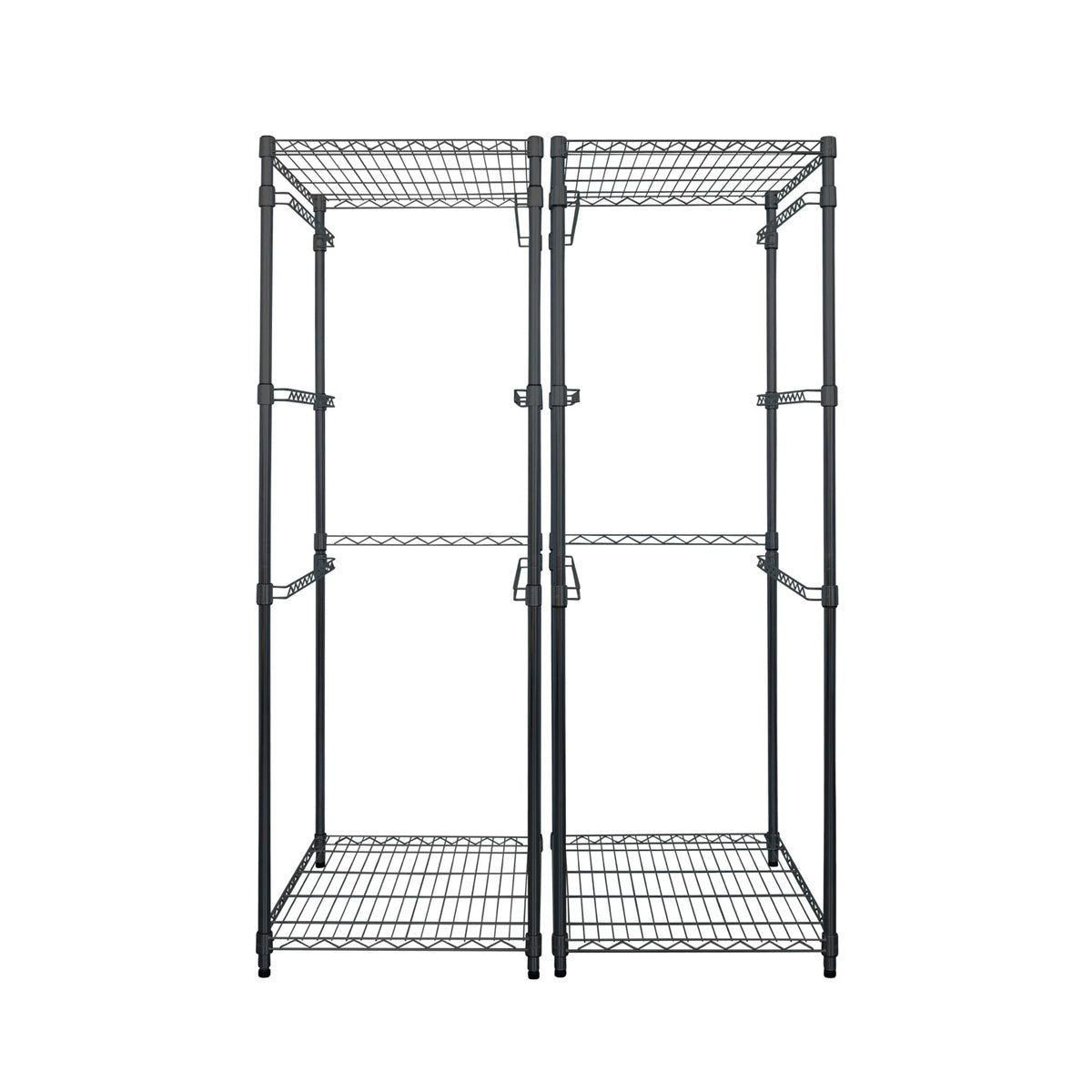 SafeRacks Garage Shelving for Storage Bins - 2 Pack