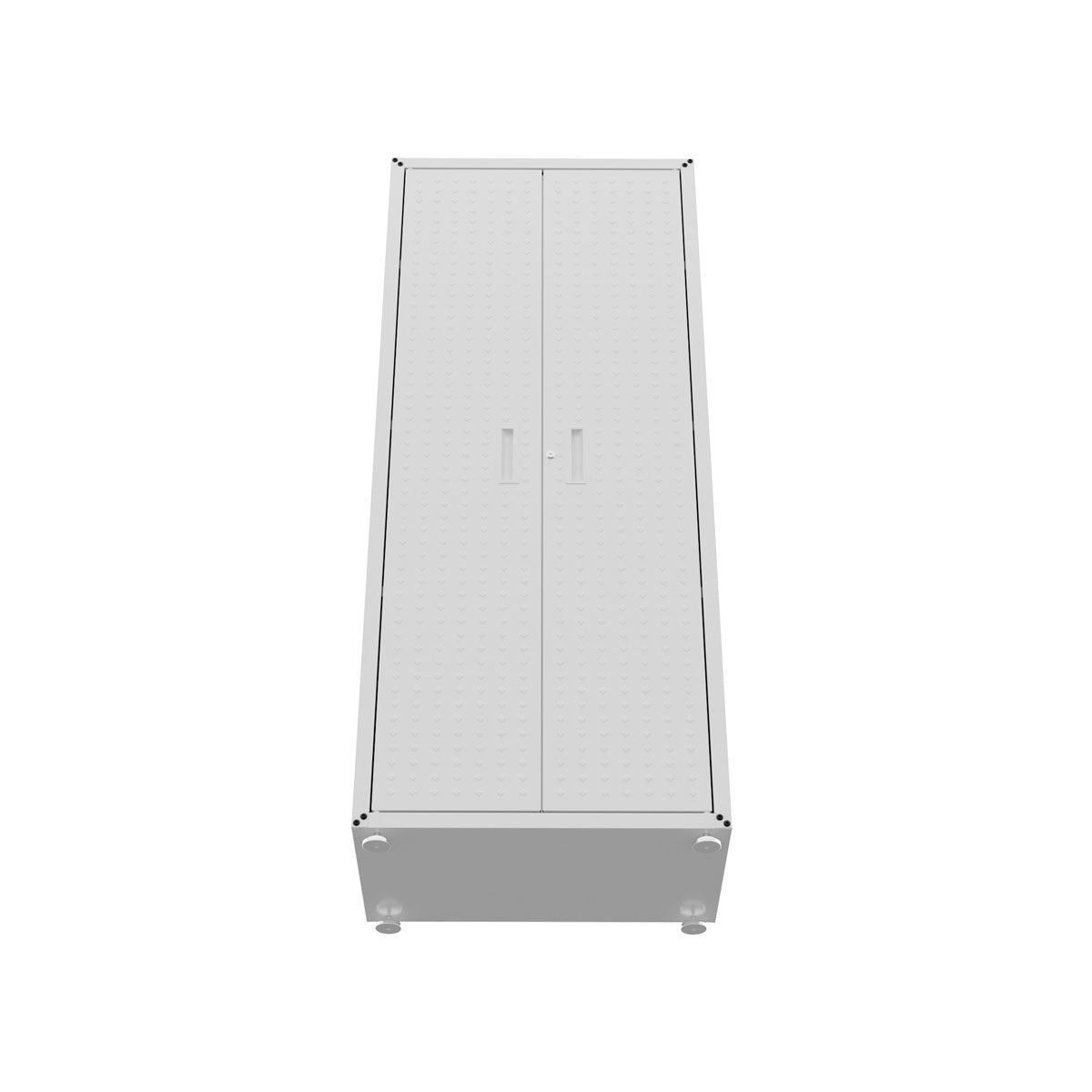 Tall Garage Cabinets, 75" Storage, Adjustable Shelves for organized garage storage solutions__White