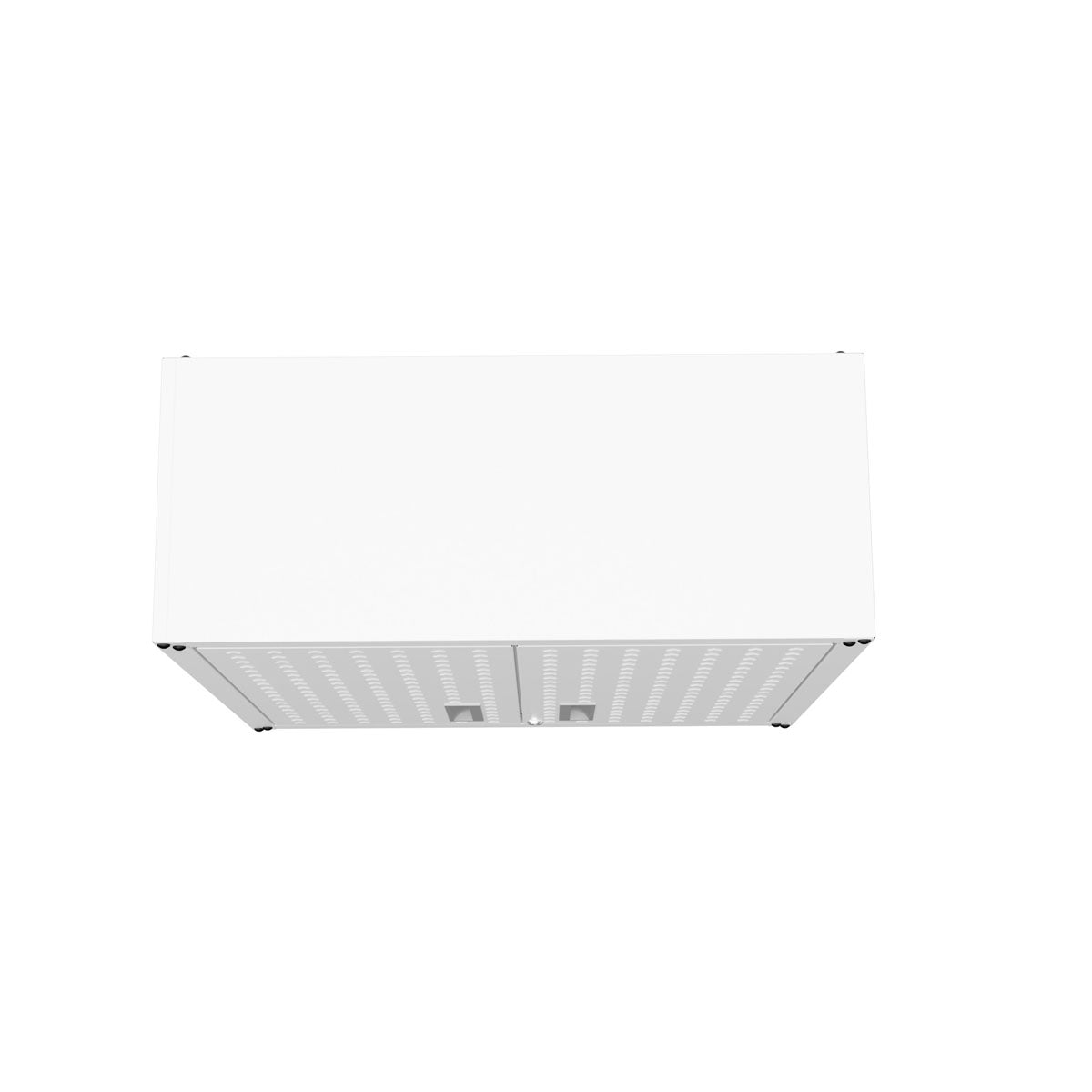 30" Wall-Mounted Garage Cabinets, Set of 2 in white, perfect for organizing garage clutter__White