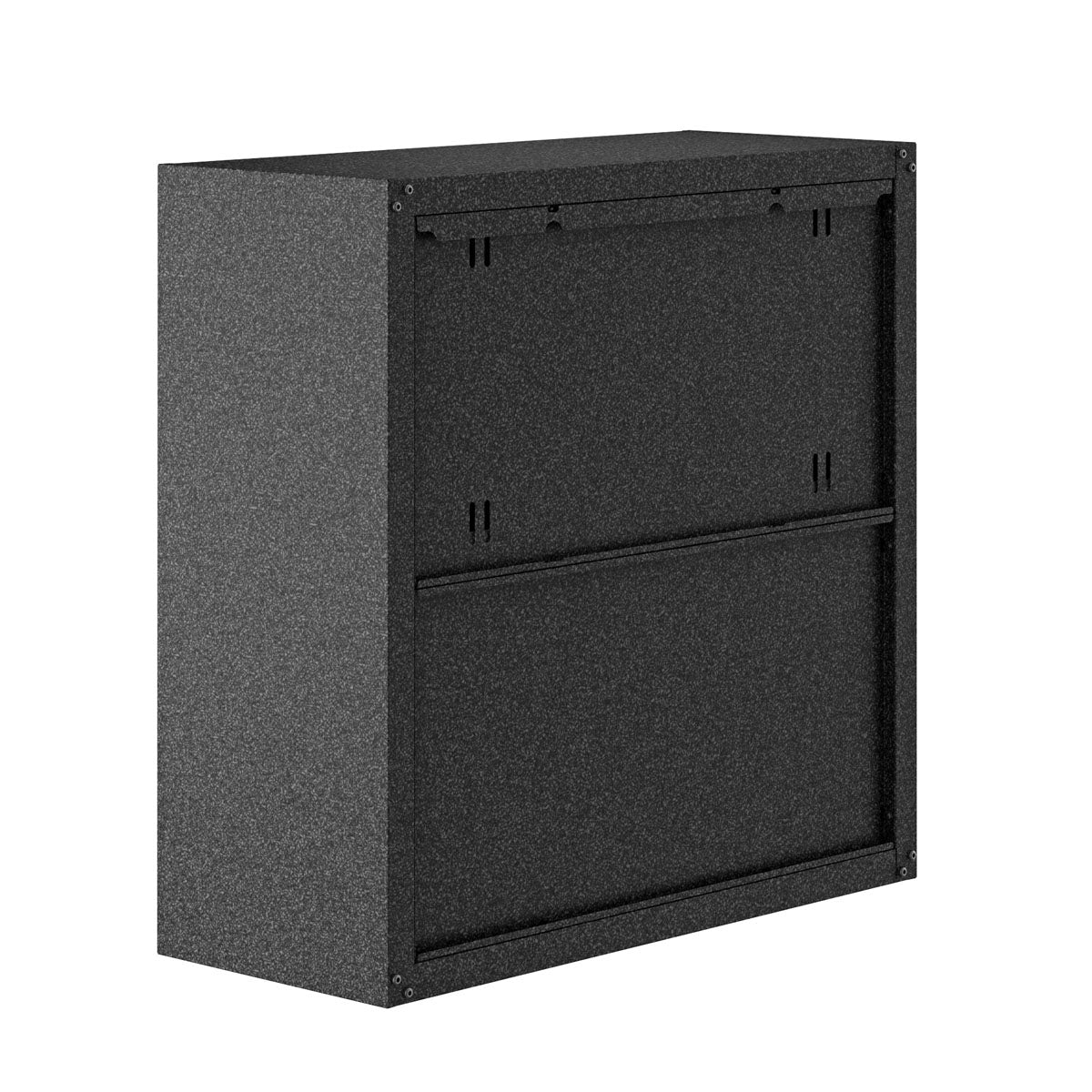 30" Wall Mounted Garage Cabinets, Space-Saving Storage for organized garage and clutter-free space__DarkGray