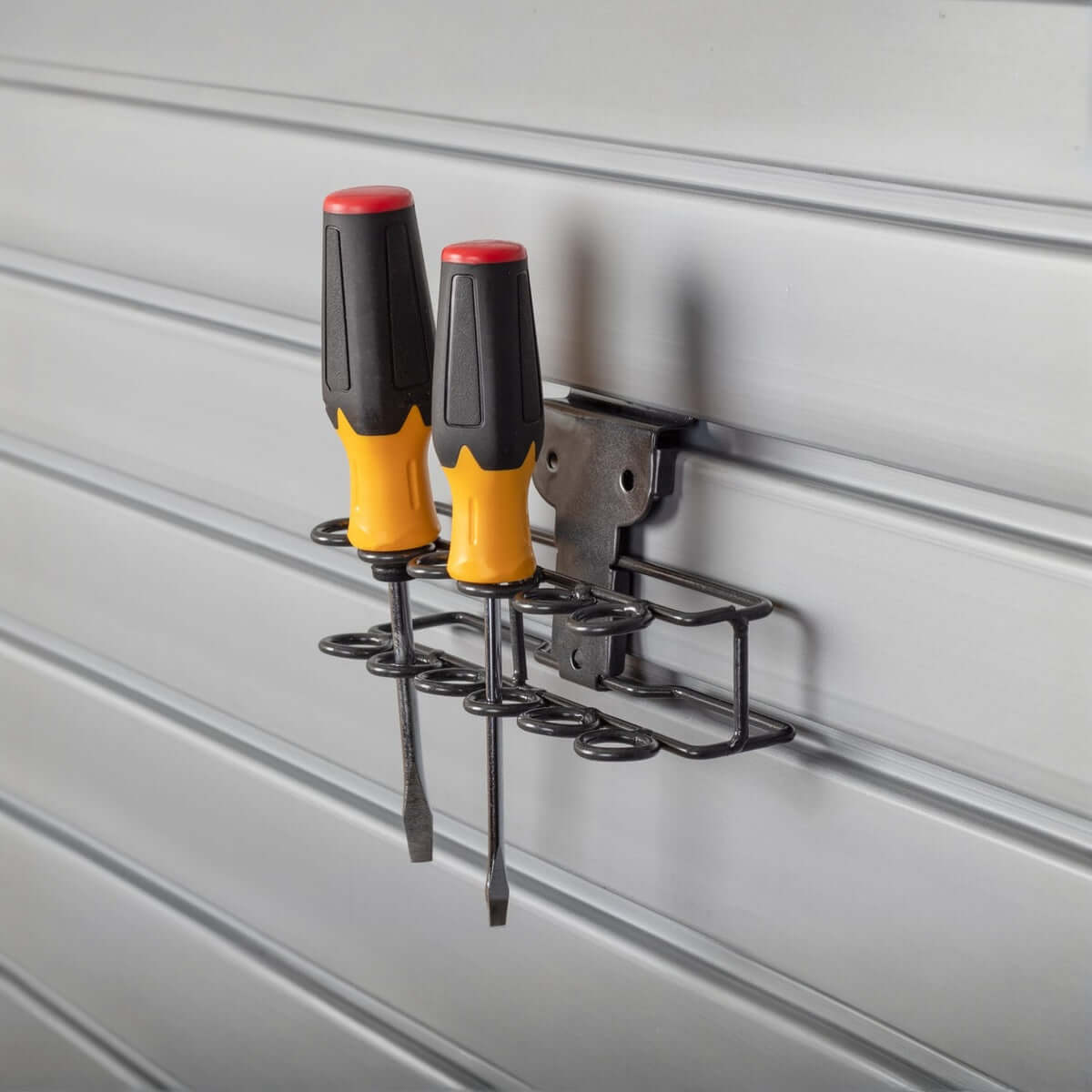 Slatwall Screwdriver Rack | HandiSolutions – Serious Garages