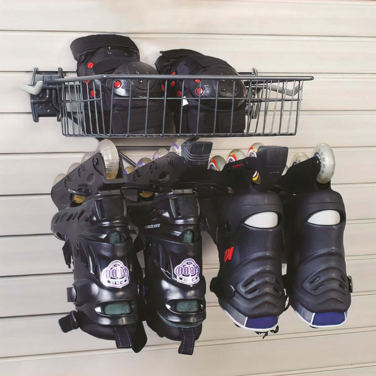 SKATE RACK & BASKET | Serious Garages