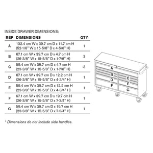 56 x 18  18-Drawer Tool Chest
