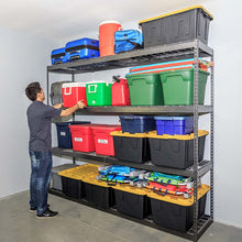 Load image into Gallery viewer, 24″ x 92″ x 84″ Garage Shelving