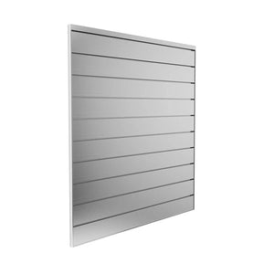 4 ft. x 4 ft. Aluminum Slatwall Wall Storage