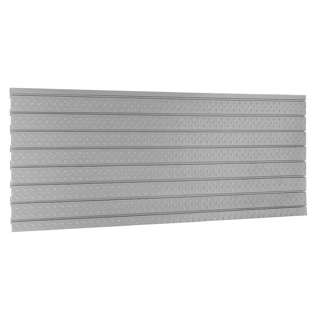Diamond Plate Slatwall Backsplash Wall Storage